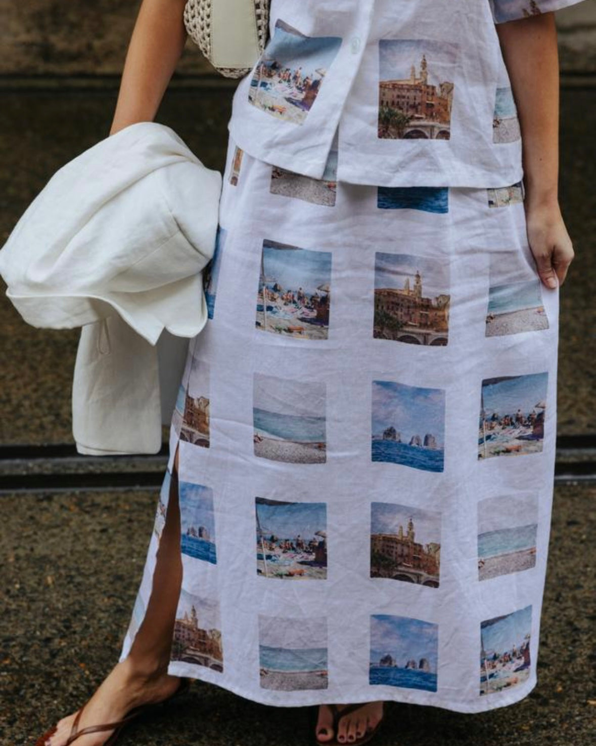 ALEXA MIDI SKIRT