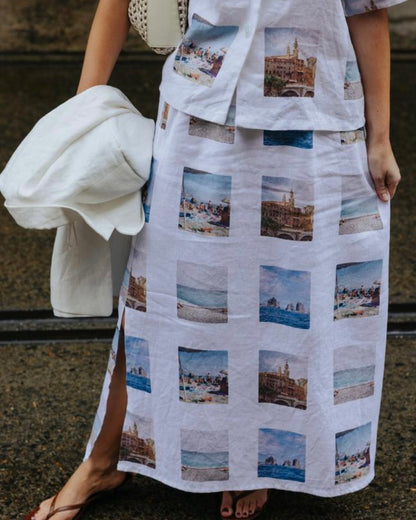 ALEXA MIDI SKIRT